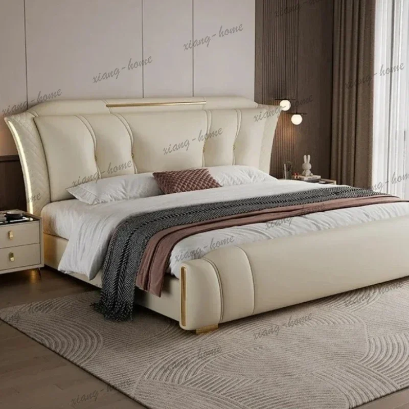 FG 180x200cm Double Bed Complete Bedroom Furniture Queen Beds On Offer Modern Beds ﻿Full Marriage Bedrooms Dorm Room Essential