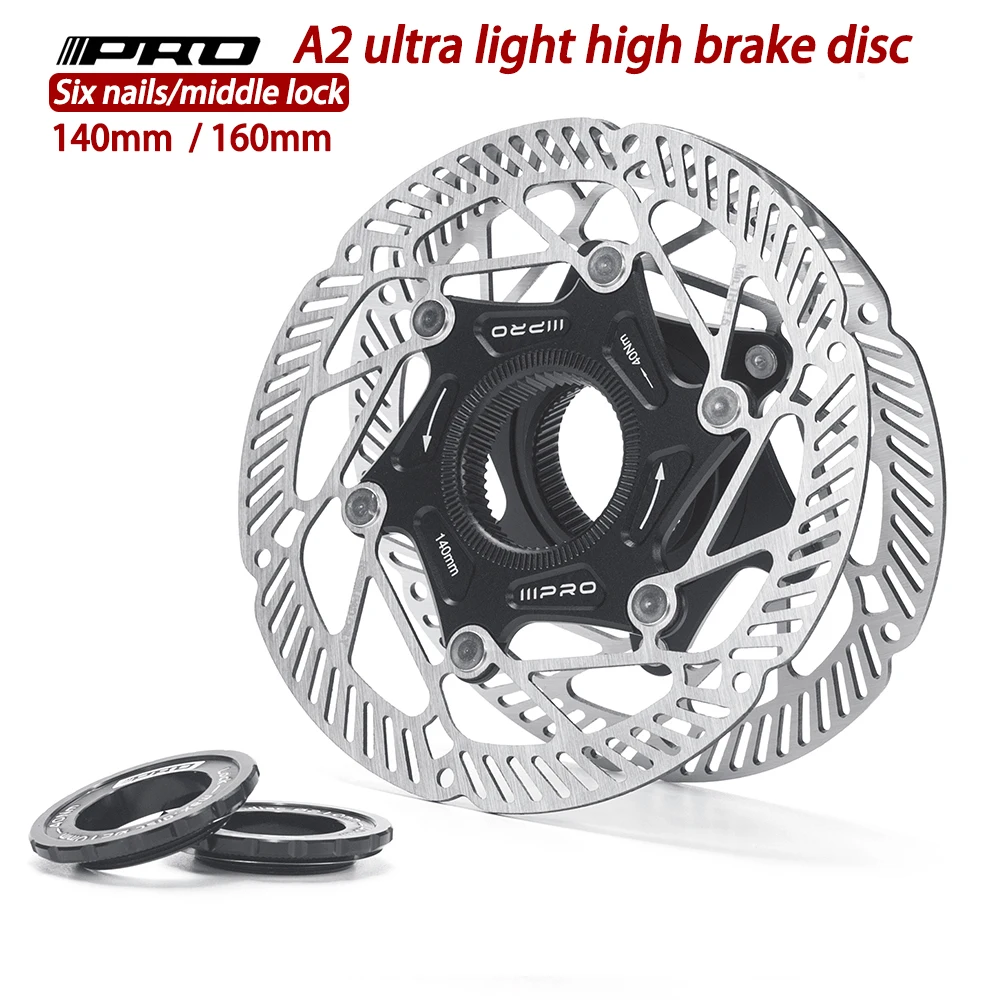AliExpress IIIPRO Center Lock Ultra-Light Disc Brake Rotor with Heat Dissipation for MTB Road Bike 140mm/160mm High-Performance Brake