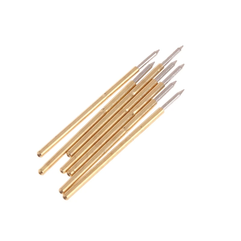 Spring Test Probe Pin Dia 0.68mm Length 16mm P50-B1 Spear Tip Quality Metal Made Used for PCB Borad Multipurpose Tool