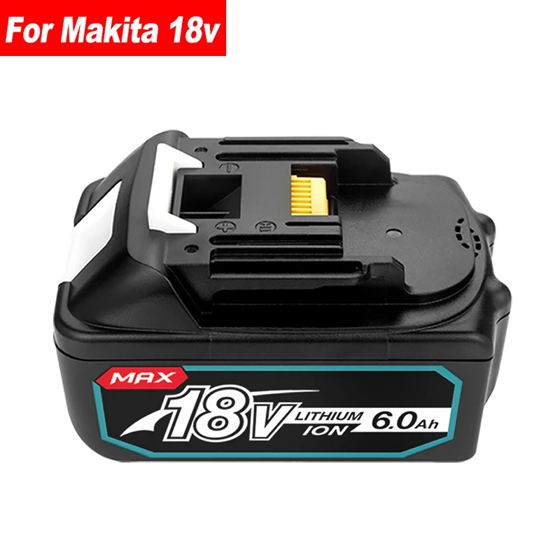 Imagem -03 - Makita 18v Bateria com Carregador Bateria Lxt Bl1860 Bl1850 Bl1850b Bl1840 Bl1840b Bl1830 Bl1830b Bl1815