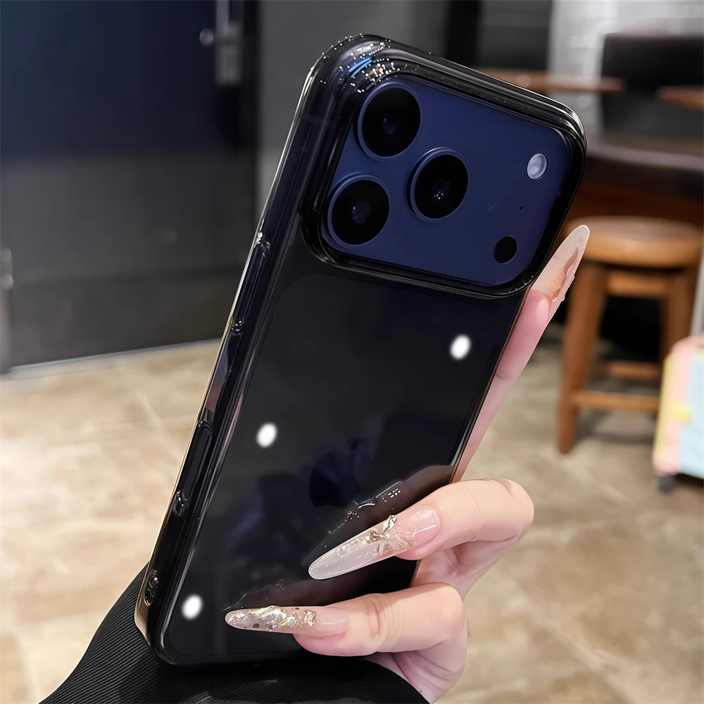1,0 MM Ultra Dünne Transparente HD Hart-PC-Hülle für iPhone 18 17 Pro Max Air 16 15 14 Plus 13 12 Pro Schlanke Klare Einfache Schutzhülle – Detail 11