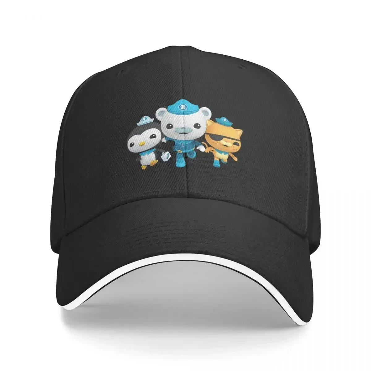 The Octonauts Cartoon Baseball Cap Casual Cute Underwater World Sandwich Hats for Men Women Adjustable Hats Cap Sport