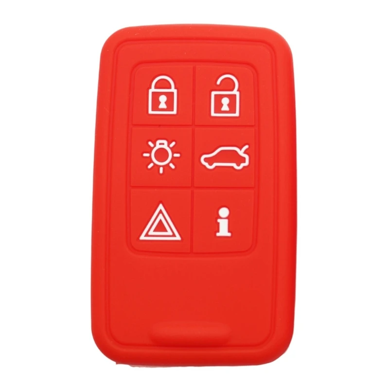 X6HF حالة عن بعد مرنة السيارة مع تقنية امتصاص الصدمات قبضة غير قابلة للانزلاق لأنظمة الدخول بدون مفتاح لون مقاومة للحرارة #6