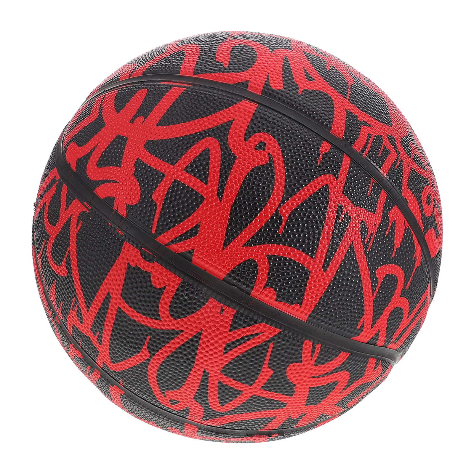 ลูกบาสเก็ตบอล PU ลายกราฟฟิตี ขนาดมาตรฐานเบอร์ 7 สำหรับฝึกซ้อมในร่มและกลางแจ้ง เหมาะสำหรับสนามกีฬา สวนสาธารณะ สนามหลังบ้าน และการเล่นบาสเก็ตบอลบนถนน