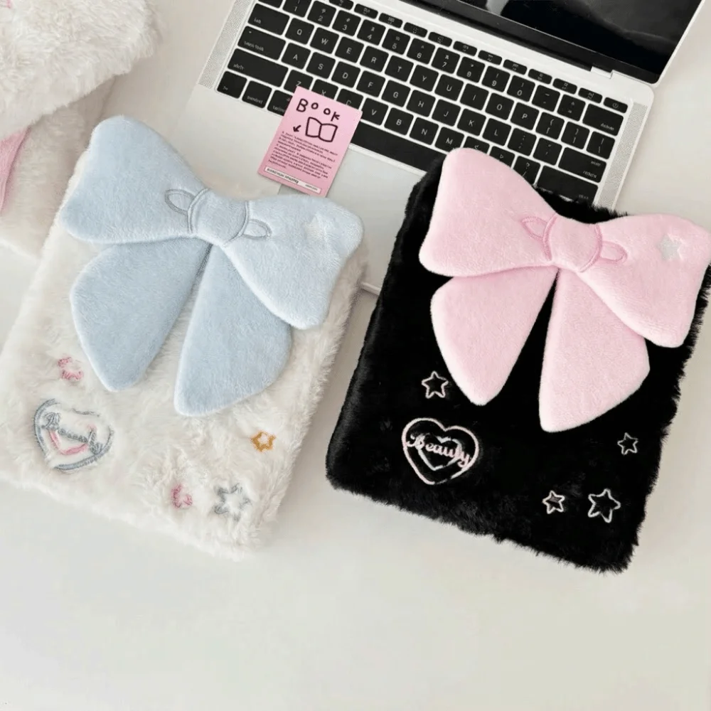 New High Quality 3D Bowknot A6 Photocard Holder Ring Binder Kpop Photo Album 3-inch Small Card Storage Photocard Collection Book view 3