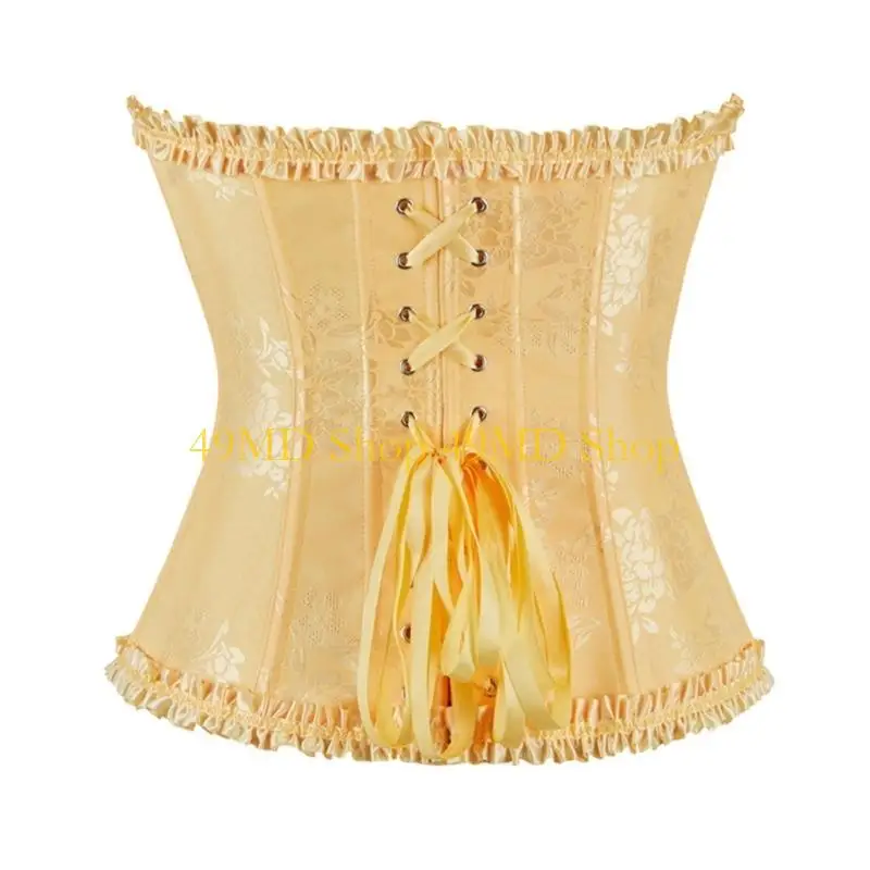 49MD Slimming Waist Trainer Corset Breathable Polyester Shapewear For Women Tummy Control Postures Support Seamless Design
