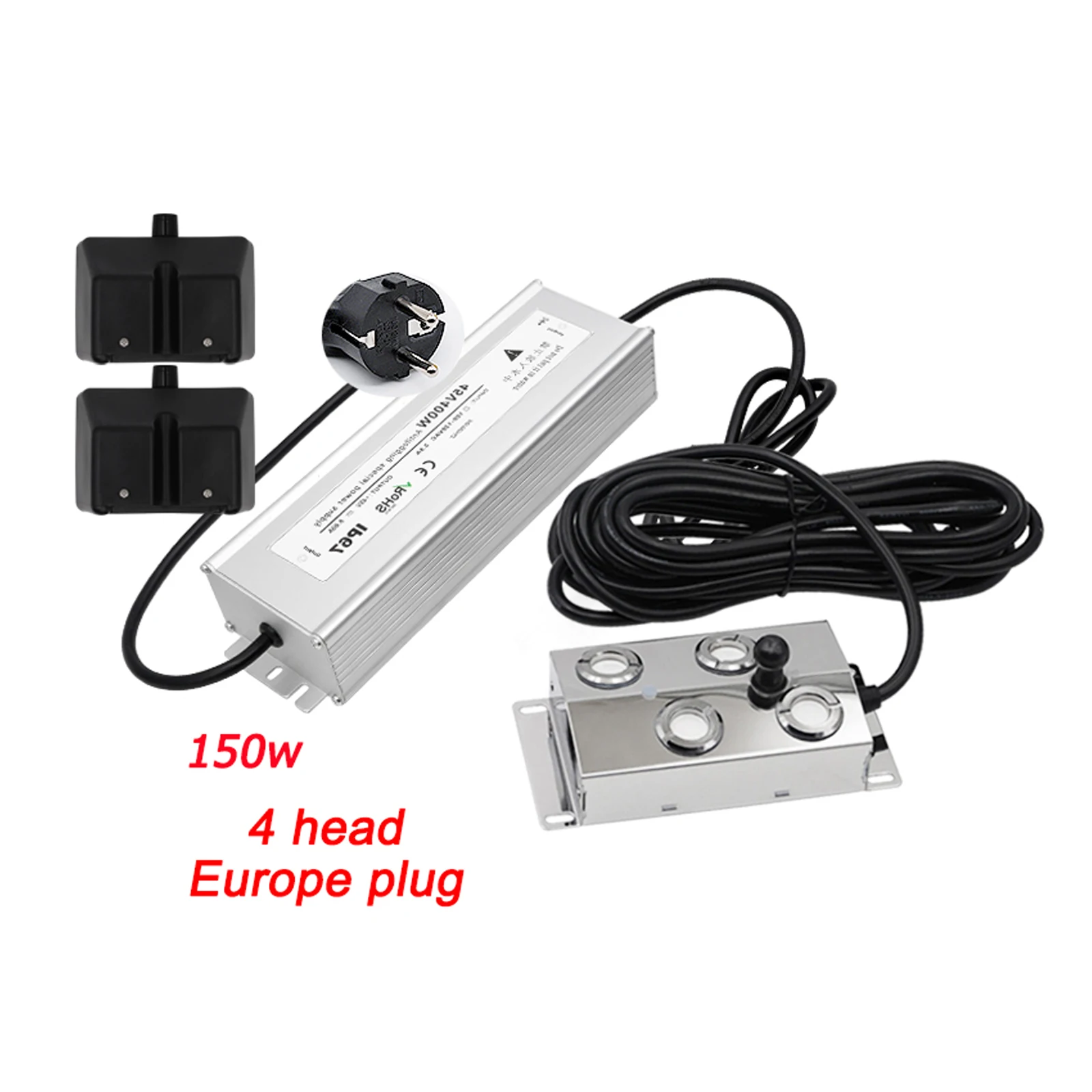 110V/220v 4/6/8/10/12 Head Ultrasonic Mist Maker Fogger Stainless Steel Air Humidifier Greenhouse For Hydroponics High Quality