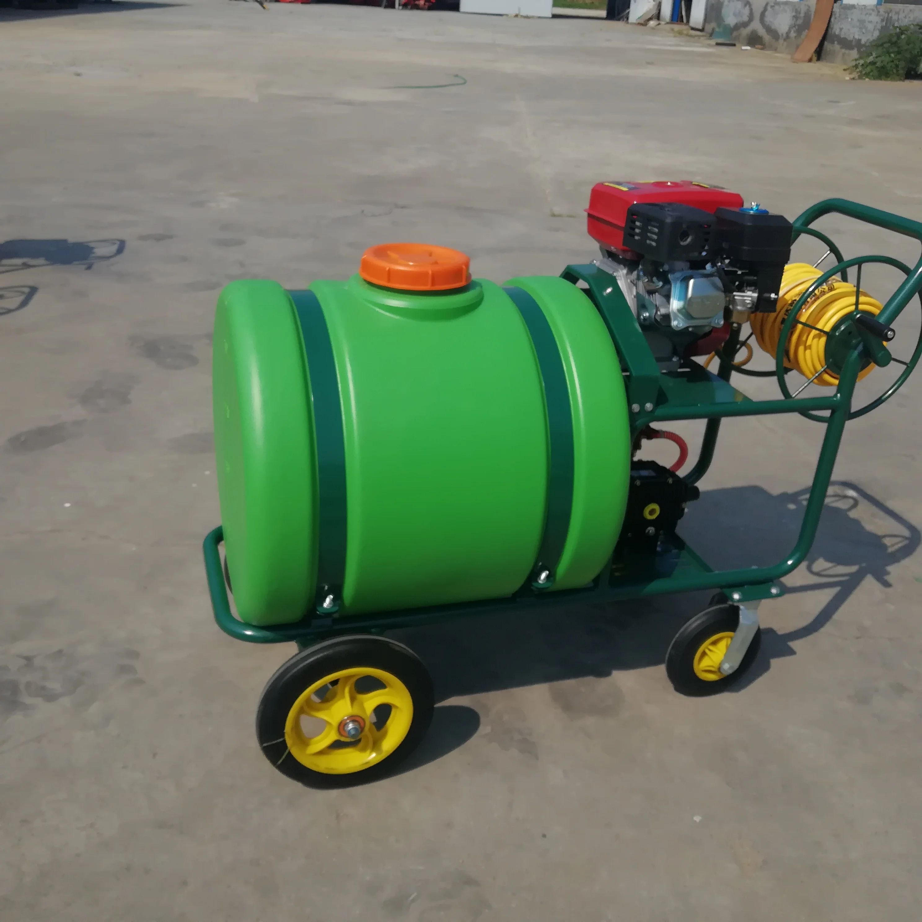 YYHC-100L/200L/300L  hand Gasoline  agriculture trolley power sprayer for Agricultural Machine