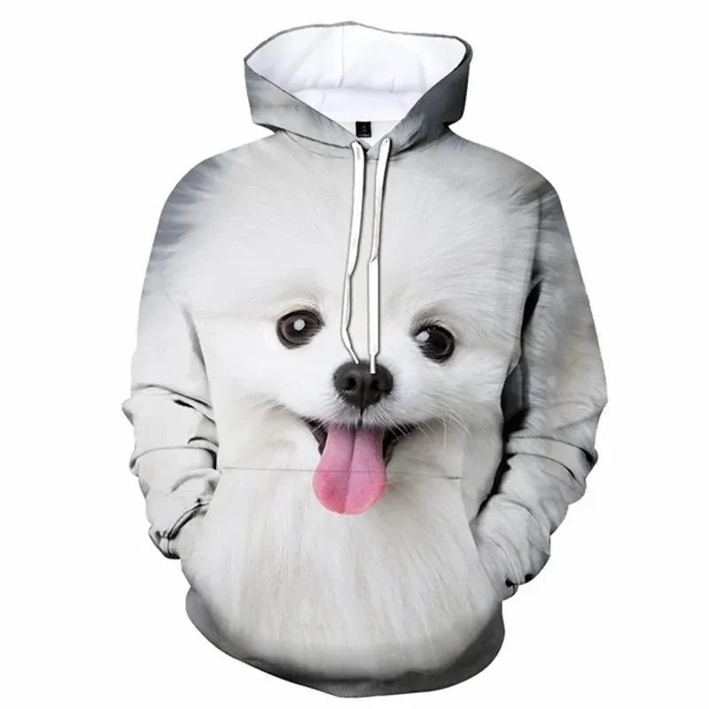 

Autumn Animal Cute Dog 3D Print Hoodies Men Women Fashion Casual Sweatshirts Oversized Hoodie Pullovers Tracksuit Clothing