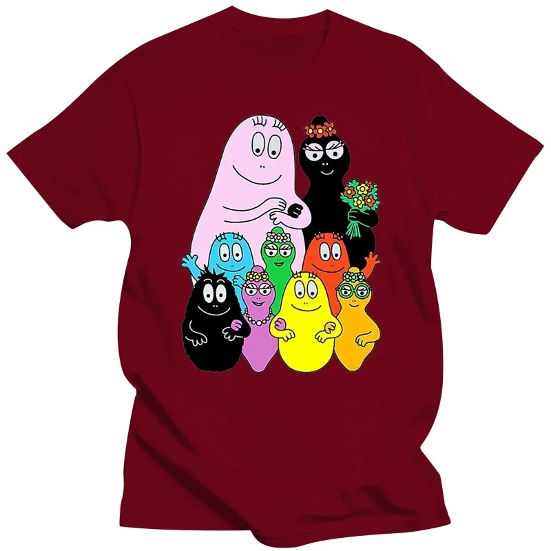 Barbapapa 19 T shirt Hoodie for Men Women Unisex Summer s T-Shirt Fashion 2024 NEW Camiseta Short Sleeve Clothing Harajuku