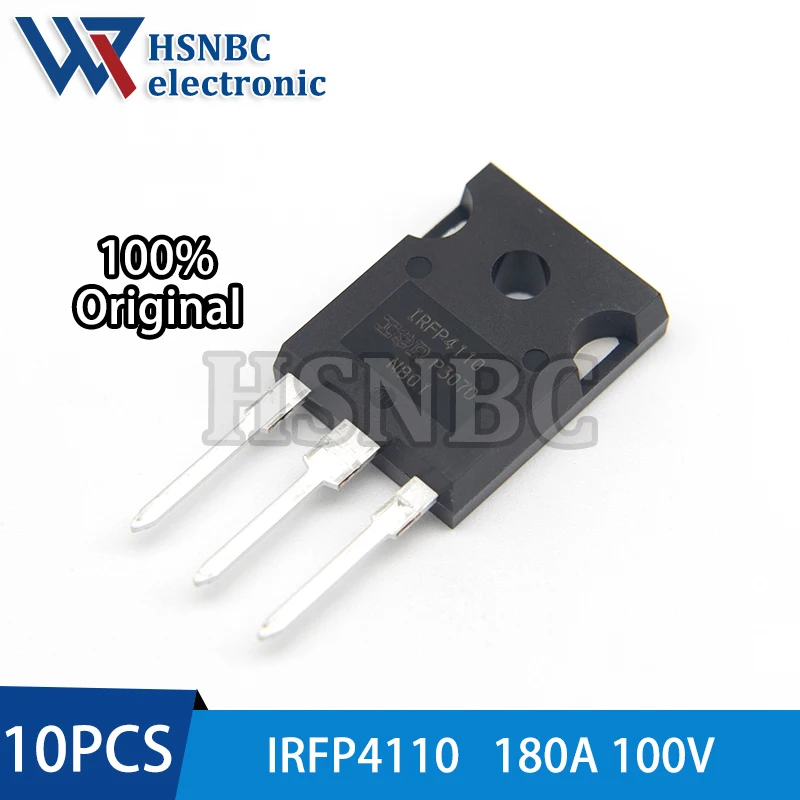 

10PCS IRFP4110 IRFP4110PBF TO-247 180A 100V N-channel Power MOSFET Transistor 100% New Original