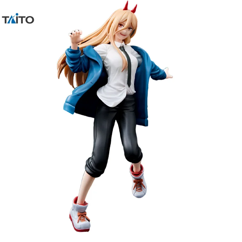 

In Stock Taito Premium Chainsaw Man Power Genuine Original New Anime Figure Model Toy for Boy Action Figures Collection Doll Pvc