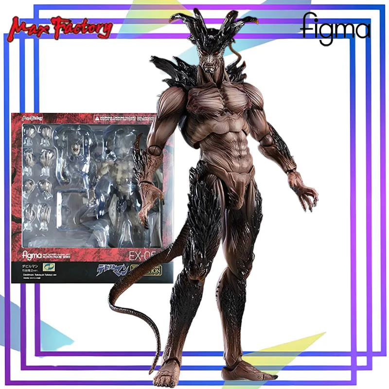 

Max Original Figma Series 《Devilman Takayuki Takeya Ver》Аниме Фигурка в сборе Модель игрушки Коллекционная модель Украшения Подарки