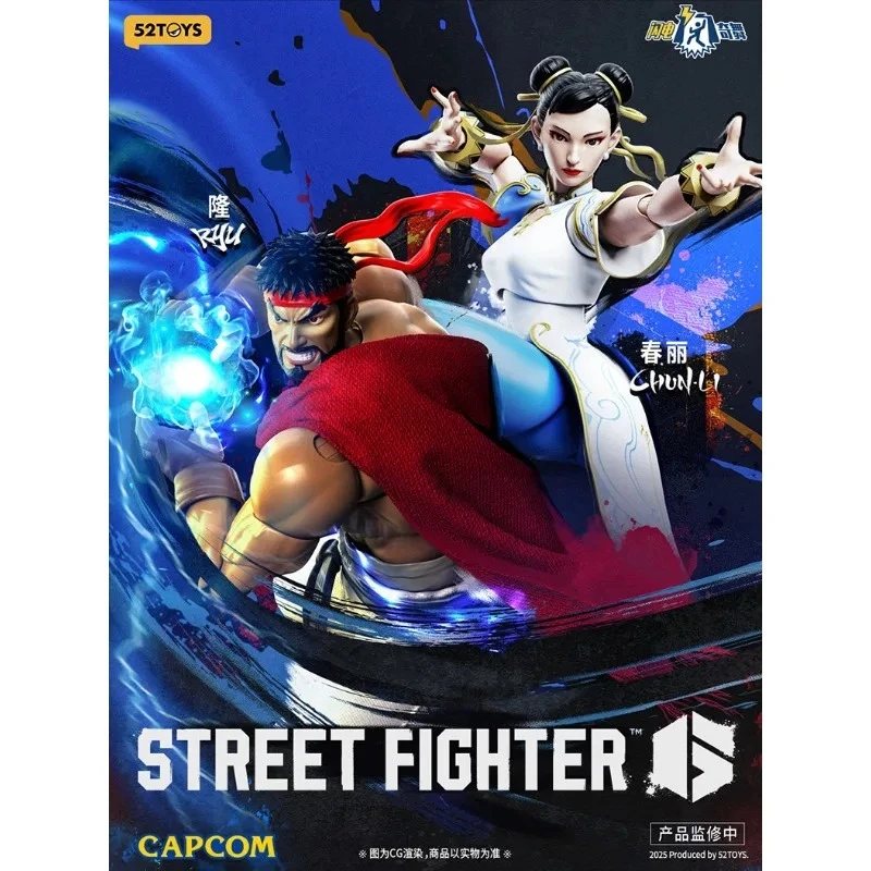 

Pre-sale 52TOYS Lightning Dance Movable Figure Long Chun-Li "Street Fighter 6" Figure Toy Gift Collection