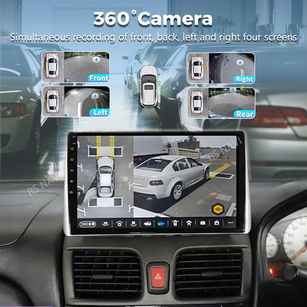 Android 16 For Nissan Sentra 5 B15 1999 - 2006 2K QLED Android Car Radio Multimedia Video Player GPS Stereo CarPlay 4G Head Unit