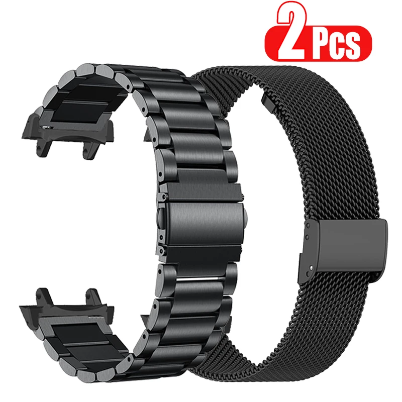 สําหรับ AMAZFT T REX 3 สายคล้องโลหะ Correas reloj สําหรับ Amazfit T-Rex 3 สแตนเลสสําหรับ amazfit t rex 3 เปลี่ยนสร้อยข้อมือ