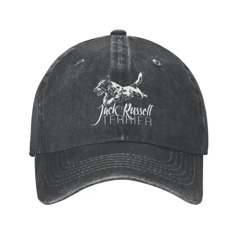 

Custom Cotton Funny Jack Russell Terrier Baseball Cap Sports Men Women's Adjustable Dog Dad Hat Summer