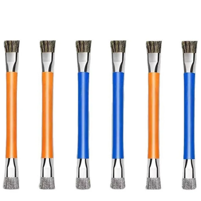 1/2/5/10PCS Safe Brush Anti-Static Motherboard PCB Cleaning Brush for Mobile Phone Repair Tools Kit Double Head Convenience