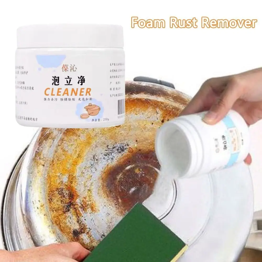 Foam Rust Remover Kitchen All-Purpose Cleaning Powder Kitchen Clean All Purpose Cleaning Foam Cooktop Cleaner