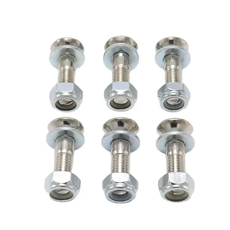 Motorrad 6 Stücke M8 * 25mm Edelstahl Kettenrad Bolzen Schraube Und Unterlegscheiben Für Honda Kawasaki Yamaha CRF250R CRF450R CRF