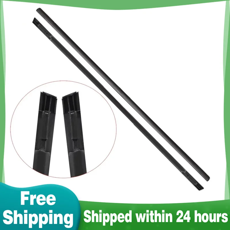 Roof Strip Trim Molding Sealant Kit Black For 2003-2008 Toyota Corolla