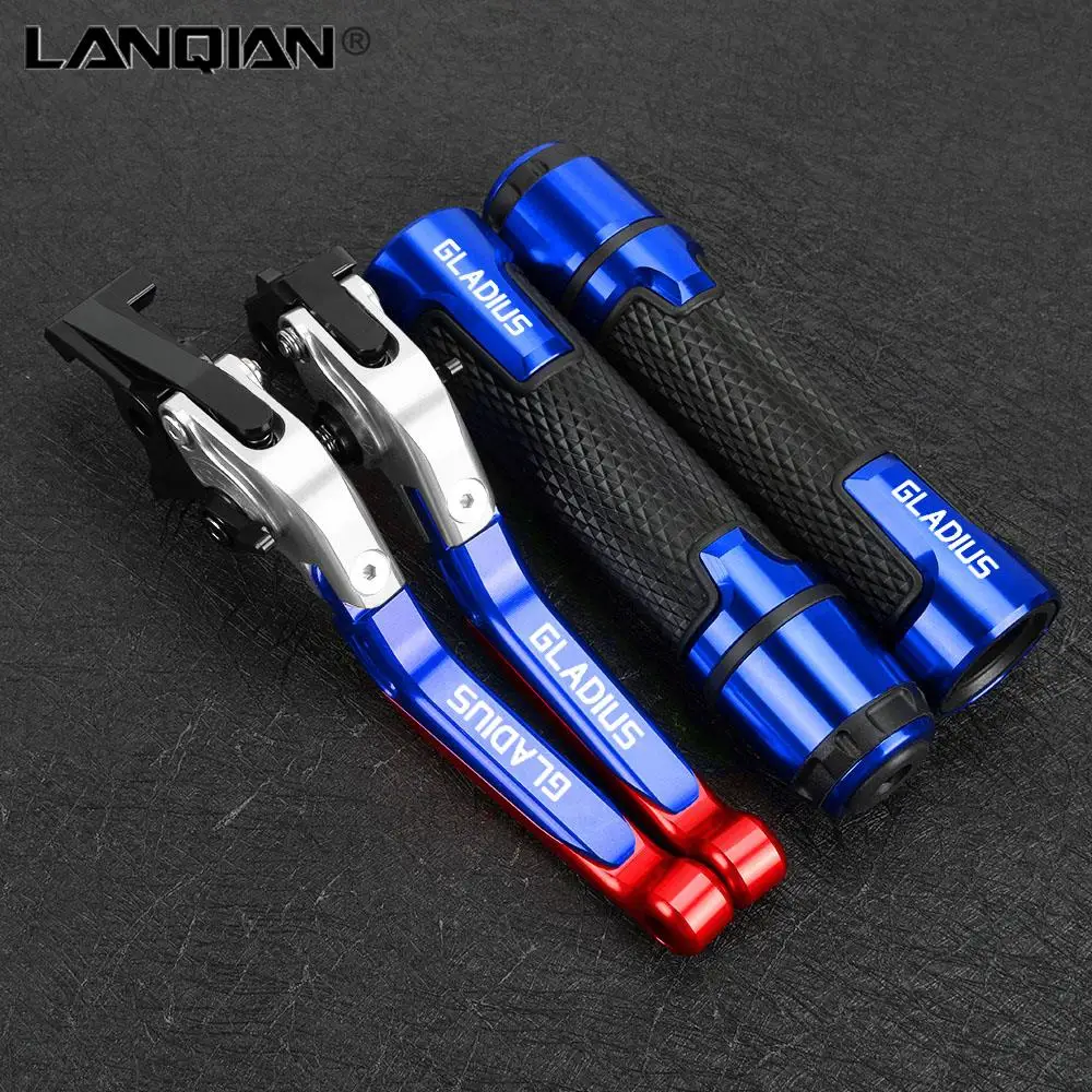 

For SUZUKI SFV650 GLADIU SFV 650 GLADIUS 2009-2016 Motorcycle Brake Clutch Levers & Handbrake Handlebar Grip Handle Hand Grips