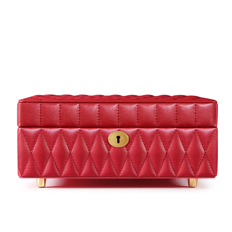 2025 high-value leather jewelry storage, wedding supplies, birthday gifts, and souvenirs are the first choice