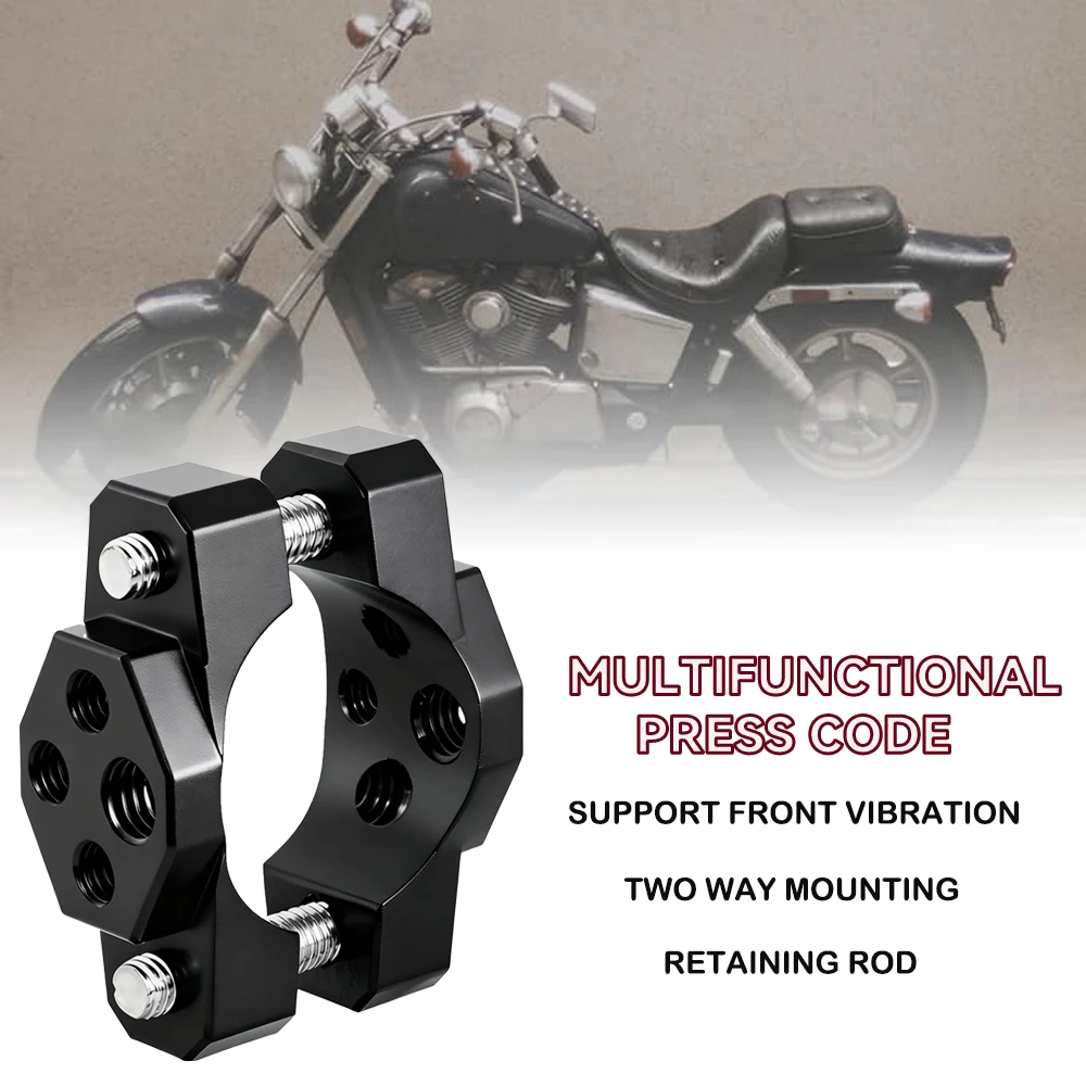 Motorrad Stent 17-54mm/22-32mm Halterung Stoßstange Klemme Hilfs Scheinwerfer Scheinwerfer Montieren Clip Licht Telefon GPS Lenker Halter
