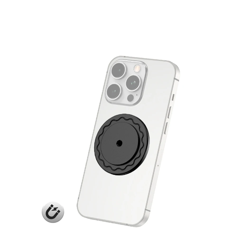 Universeller magnetischer Stativadapter mit 1/4 Schraubenlochhalterung, Handy-Ringhalter für MagSafe für iPhone 15, Handyhalterung – Detail 21