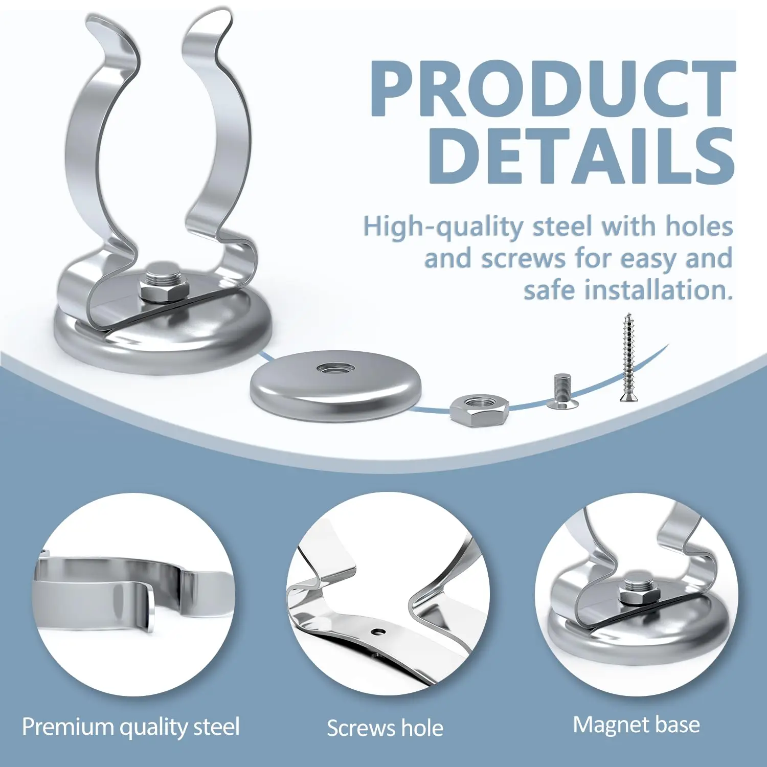Spring Boot Haken Clip Multi-Pack Heavy Duty Werkzeug Lagerung Haken für Angelruten/Sperren/Angelruten/Boot Paddel/Badezimmer Werkzeuge.