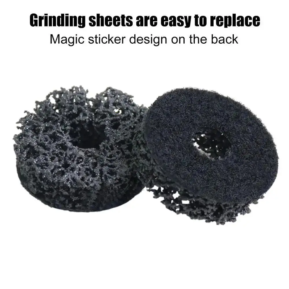 محور العجلة تنظيف عدة الداخلية حافة أداة تنظيف محور الفرامل طقم تنظيف يناسب حفار كهربائي 1/2 "تأثير مدفوعة الشدات إزالة الصدأ