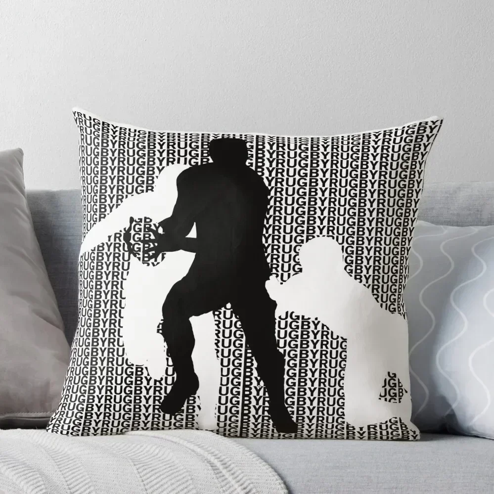 

Rugby Tackle 2 Throw Pillow Anime pillow cover luxury Couch Pillows Luxury Pillow Case