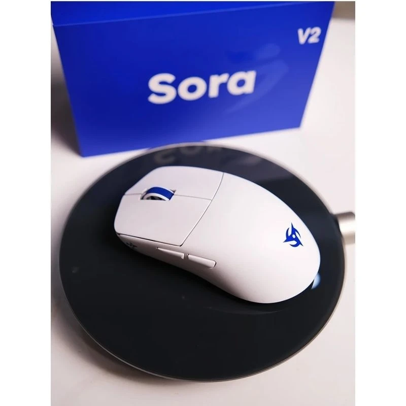 Ninjutso Sora V2 Mouse 39g Lightweight Wireless Wired Two Mode Paw3395 Esports 26000dpi High Appearance Gaming Laptop Pc Mouse