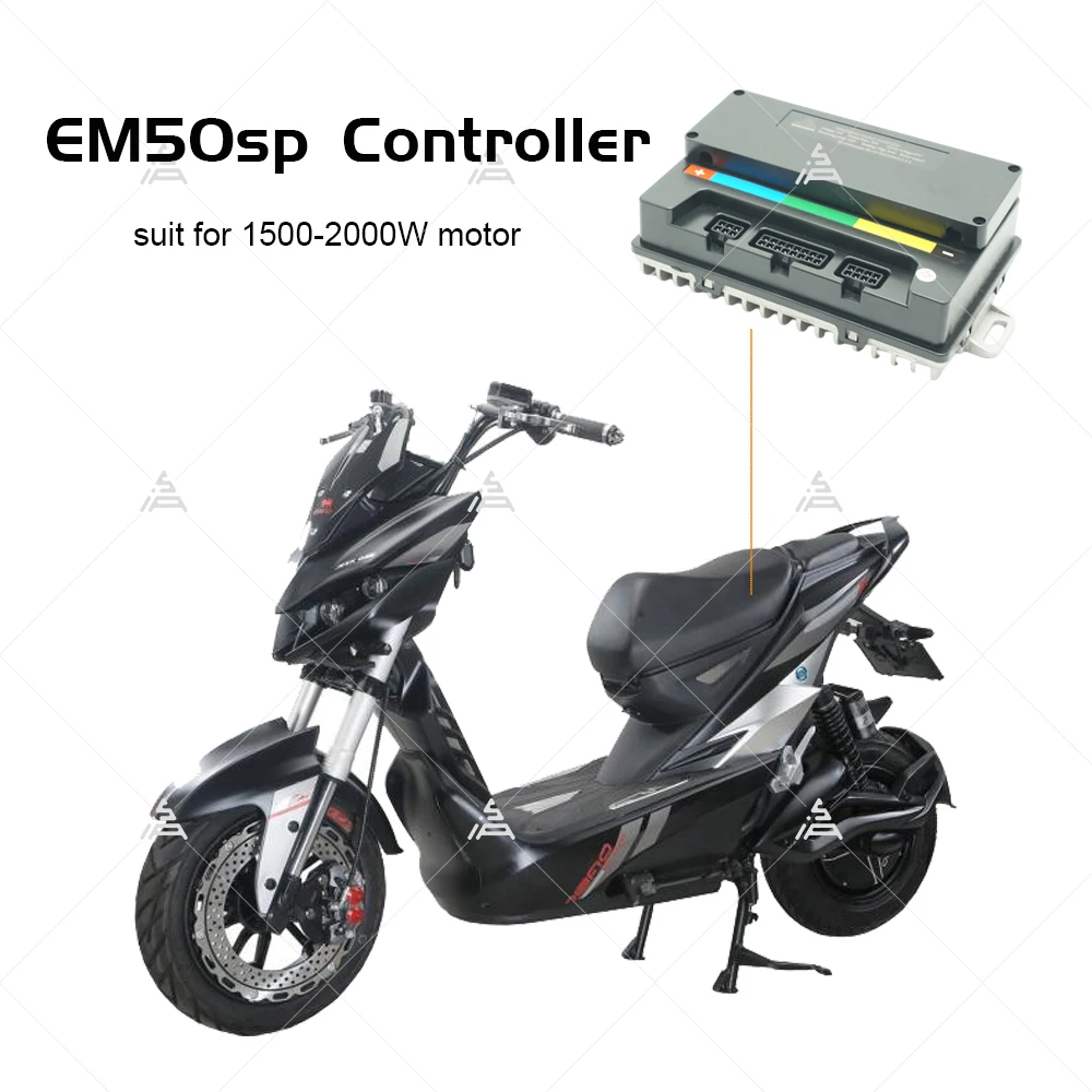 Kontroler VOTOL EM50SP SiAECOSYS 72V 50A 55km/h, programowalny dla elektryczny rower hulajnoga