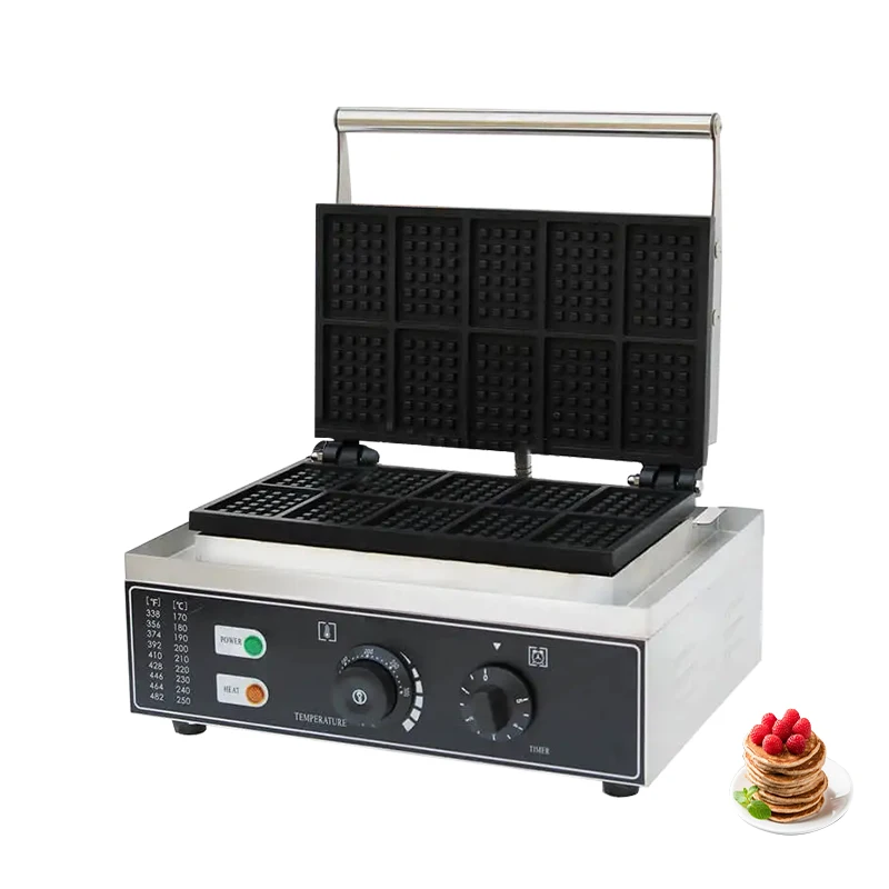 Commercial Waffle Machine Mini Square Belgian Muffin Waffle Maker Manufacturer Wholesale Price