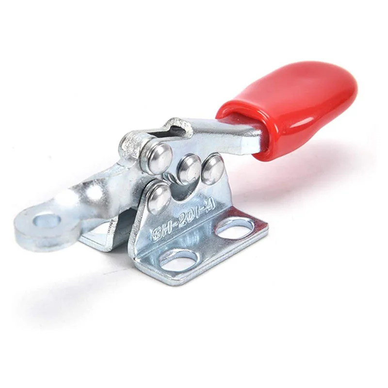 

AC88-36 Pieces Hand Tool Adjustable Toggle Clamp 201A Antislip Red Horizontal Clamp 201-A Quick Release Heavy Duty Tool