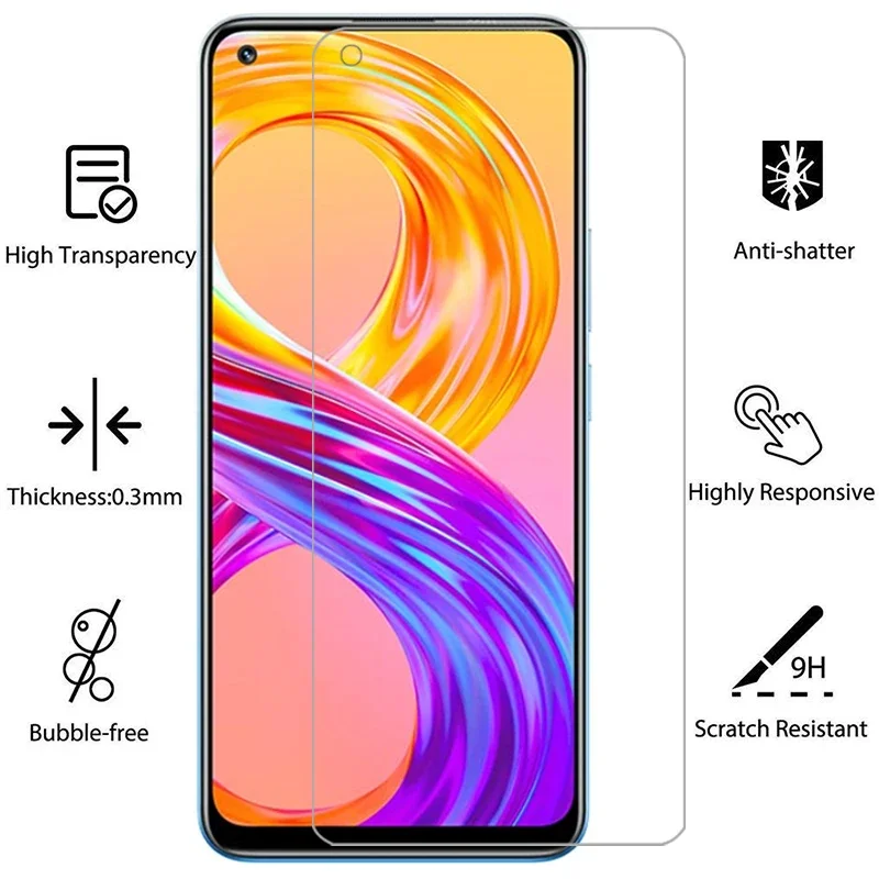 حافظة من الزجاج المقسى لهاتف Realme 8 pro على Realme8 5g 8pro حقيبة كوكه للهاتف Realmi reame relme ralme Realme Realme Mi Realmi8 #3
