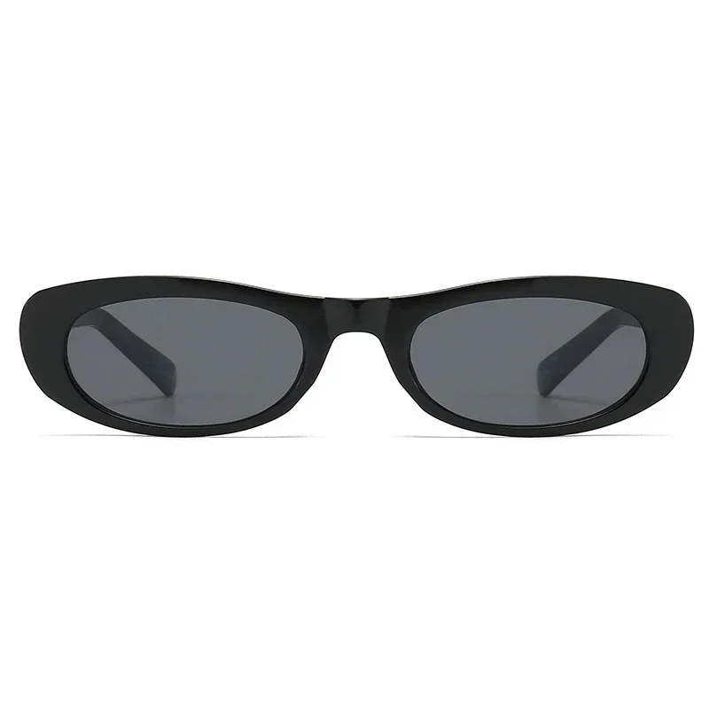 Fashion Cat Eye Sunglasses Women's New Luxury Brand Small Oval Black Sun Glasses Women Goggle Trends Rectangle Eyewear UV400