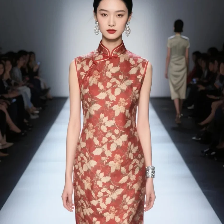 

Прозрачная марлевая хлопчатобумажная ткань рами, цифровой принт в винтажном стиле, приятная для кожи и дышащая для пляжного платья своими руками, элегантная блузка