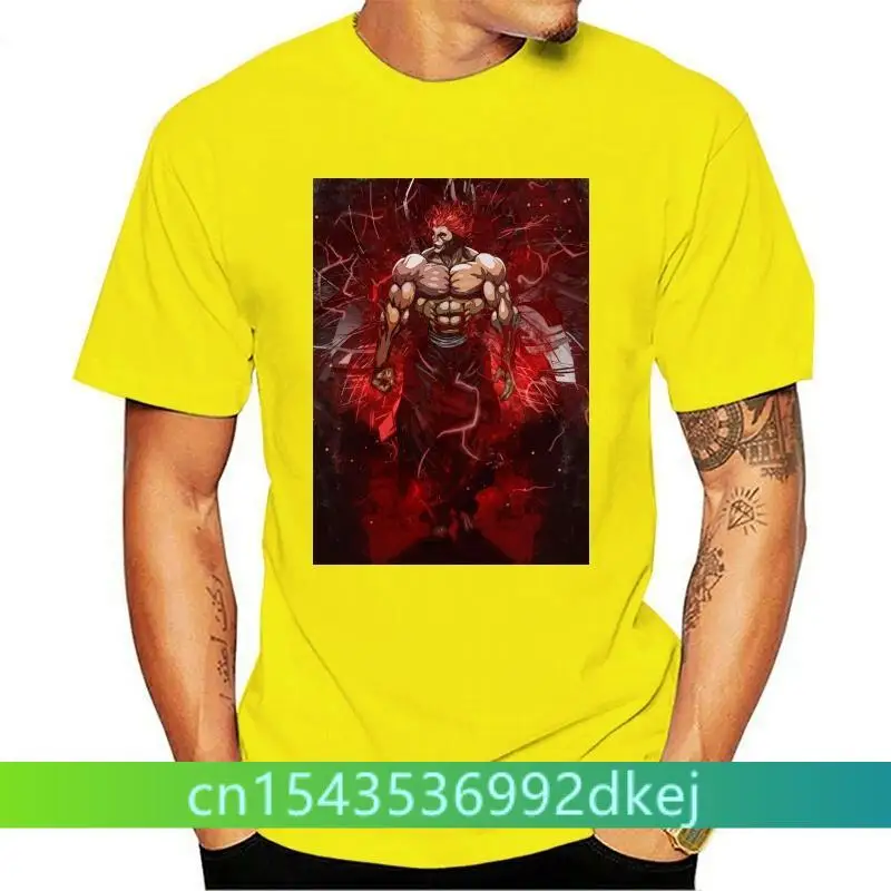 

Мужская футболка Baki The king Yujiro Hanma, классическая женская футболка, футболки, Топ