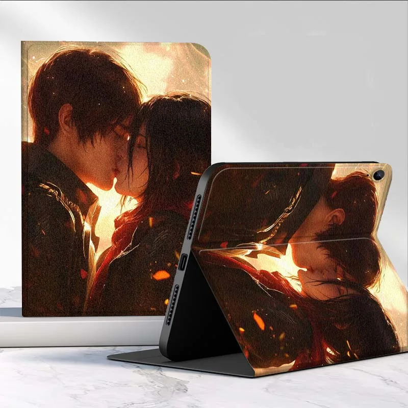 

Attack on Titan Couples For Samsung Galaxy Tab A7 A A8 A9 A11 S6 S11 10.1 10.4 10.5 Inch Lite PLus Tablet Case