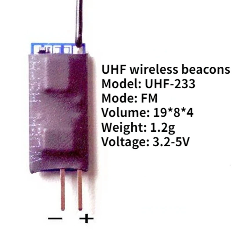 uhf233-アマチュア無線方向探知ビーコン信号源モジュール