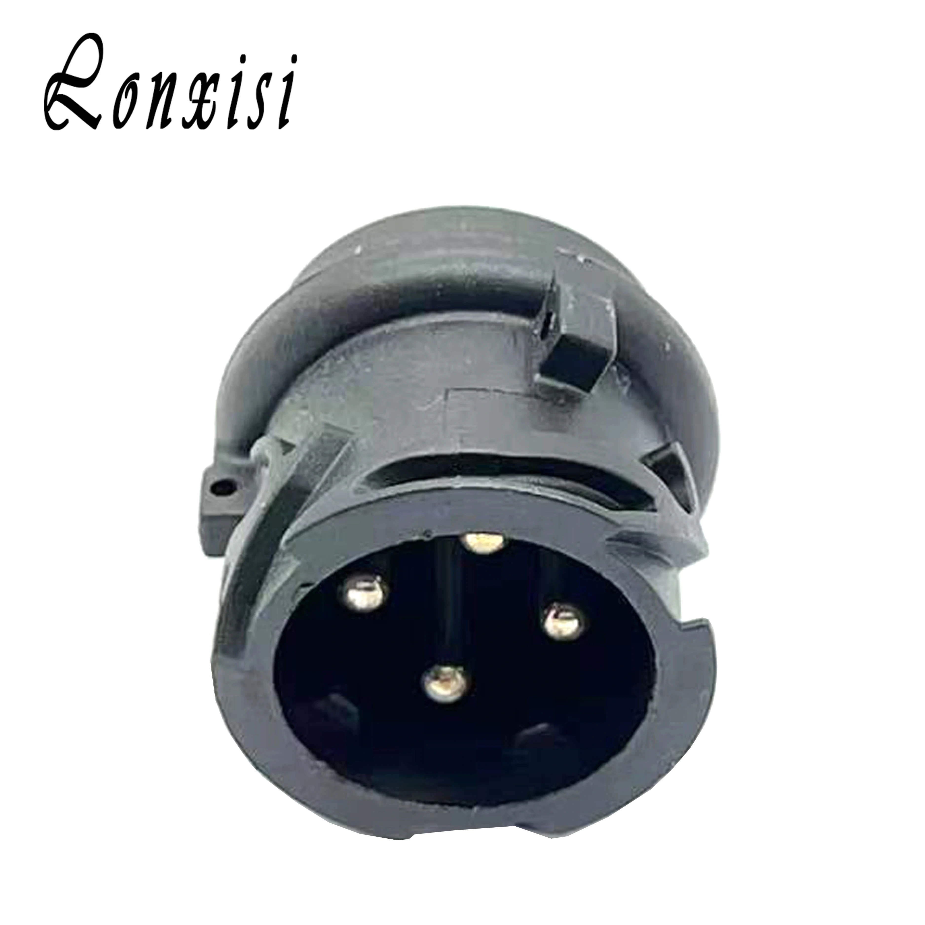 

1/5/10/20/50 Sets 4 Pin TE Sheath Straight Needle Base Round Circular Sensor Auto Waterproof Black Connector