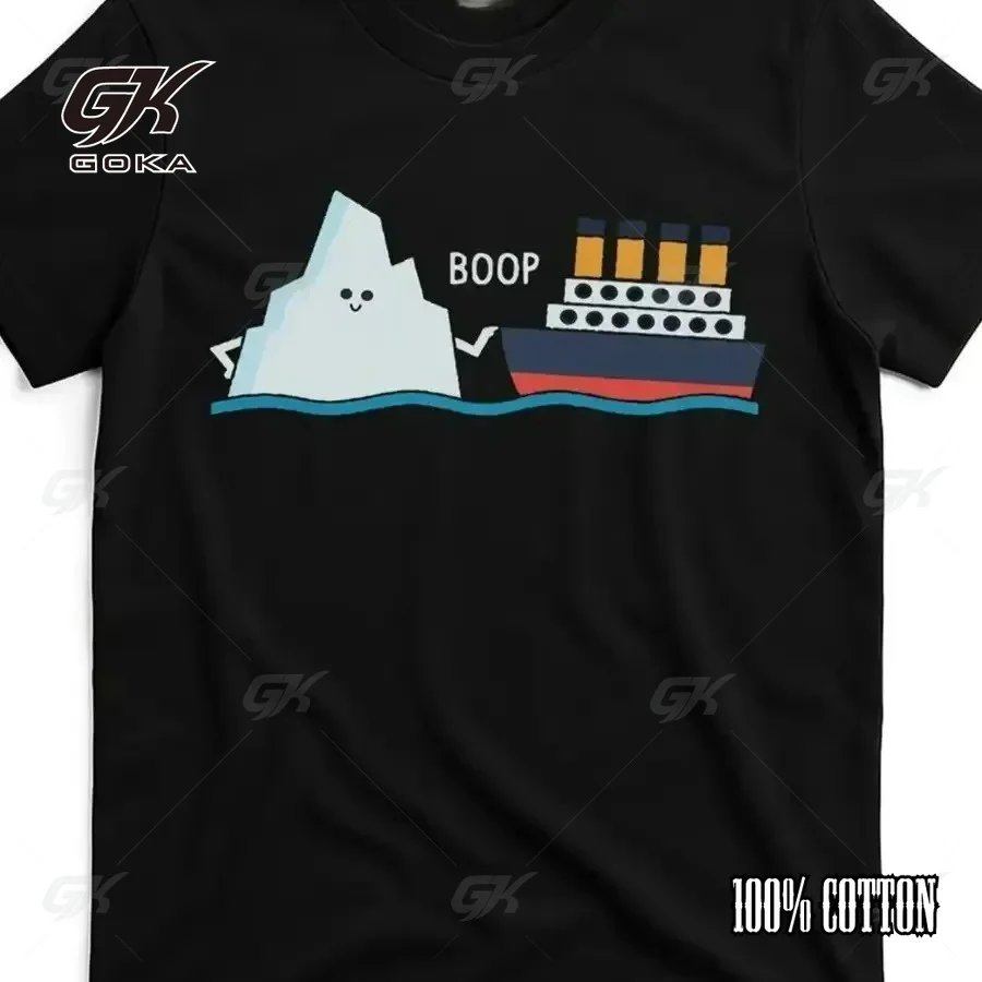 Men's Funny Titanic Iceberg 
