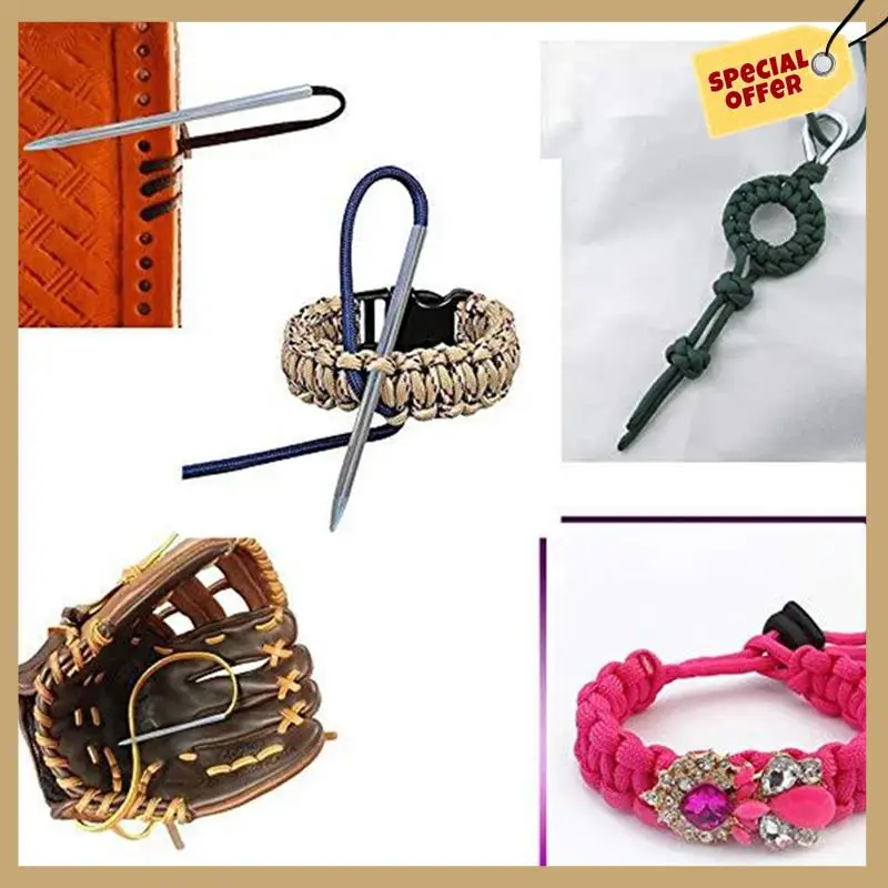 

Classy-Umbrella Rope Weaving Tool Set DIY Weaving Tool For Umbrella Needle Bracelet Umbrella Needle