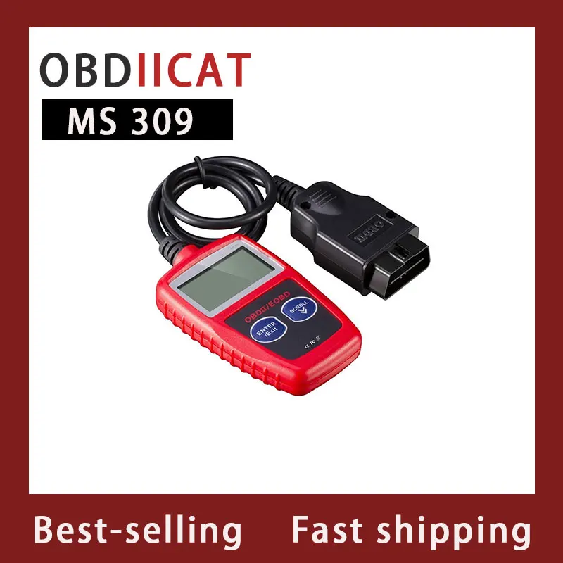 

Считыватель автомобильных кодов MS309 OBD2 — прямой диагностический сканер с завода