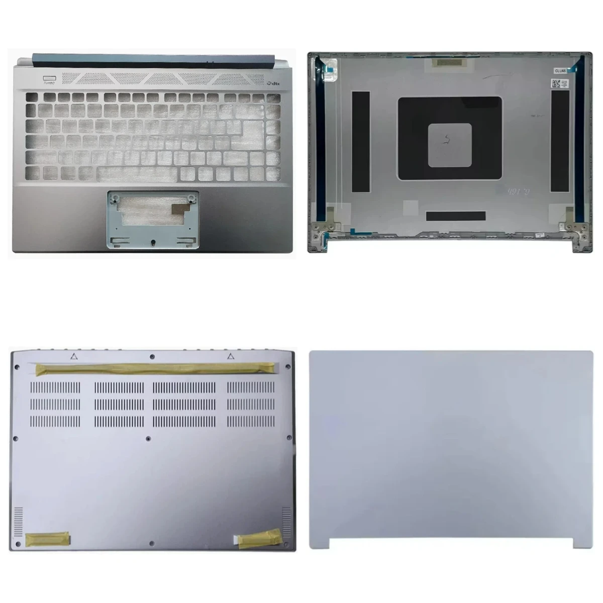 Original New for Predator Triton 300 SE PT314-51s Series Laptop: LCD Rear Cover / Palm Rest / Bottom Cover ABCD Cover Hinge
