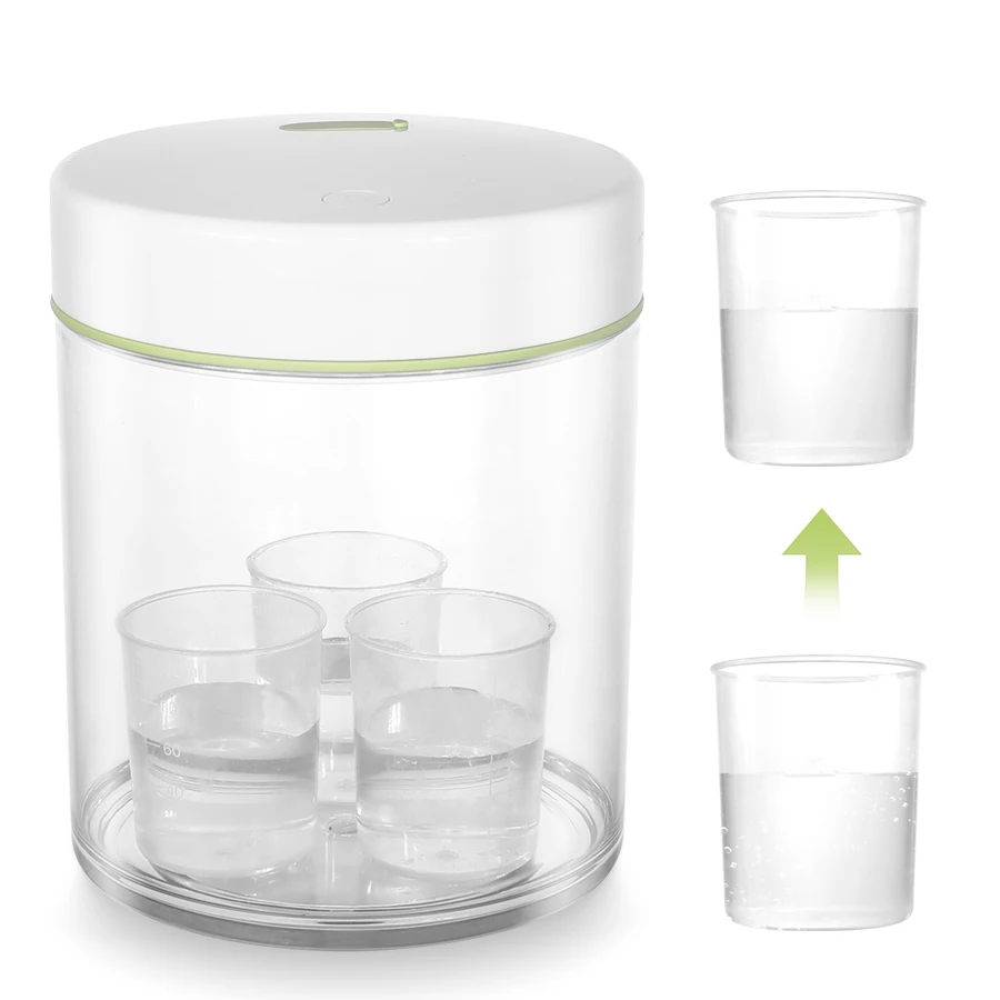 

Compact Resin Bubble Remover Vacuum Chamber with 95kPa High-Pressure Epoxy Resin Pump - Quick 10-Minute Bubble Removal Tool,