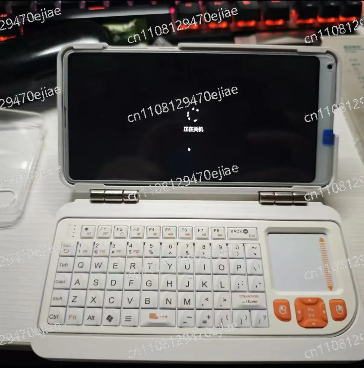 Zhizhen 6-inch Mini Handheld PC | Dual Boot UMPC with Built-in Keyboard | 12GB RAM + 512GB SSD | Touchscreen Clamshell Computer