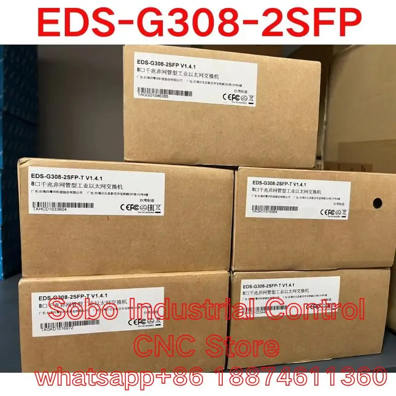 New Moxa Switch EDS-G308-2SFP Fast Shipping